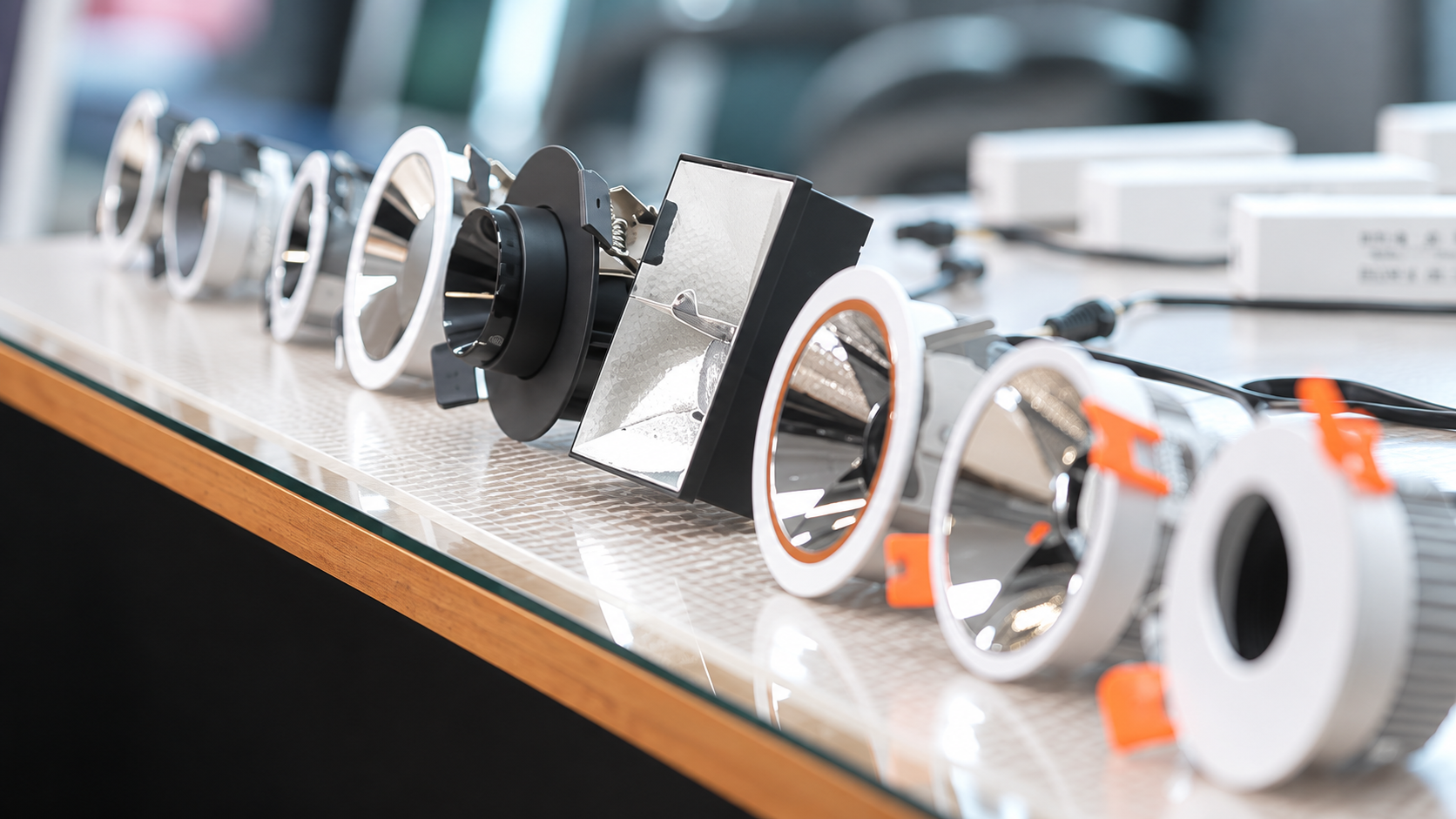 VewaLight fixtures on display